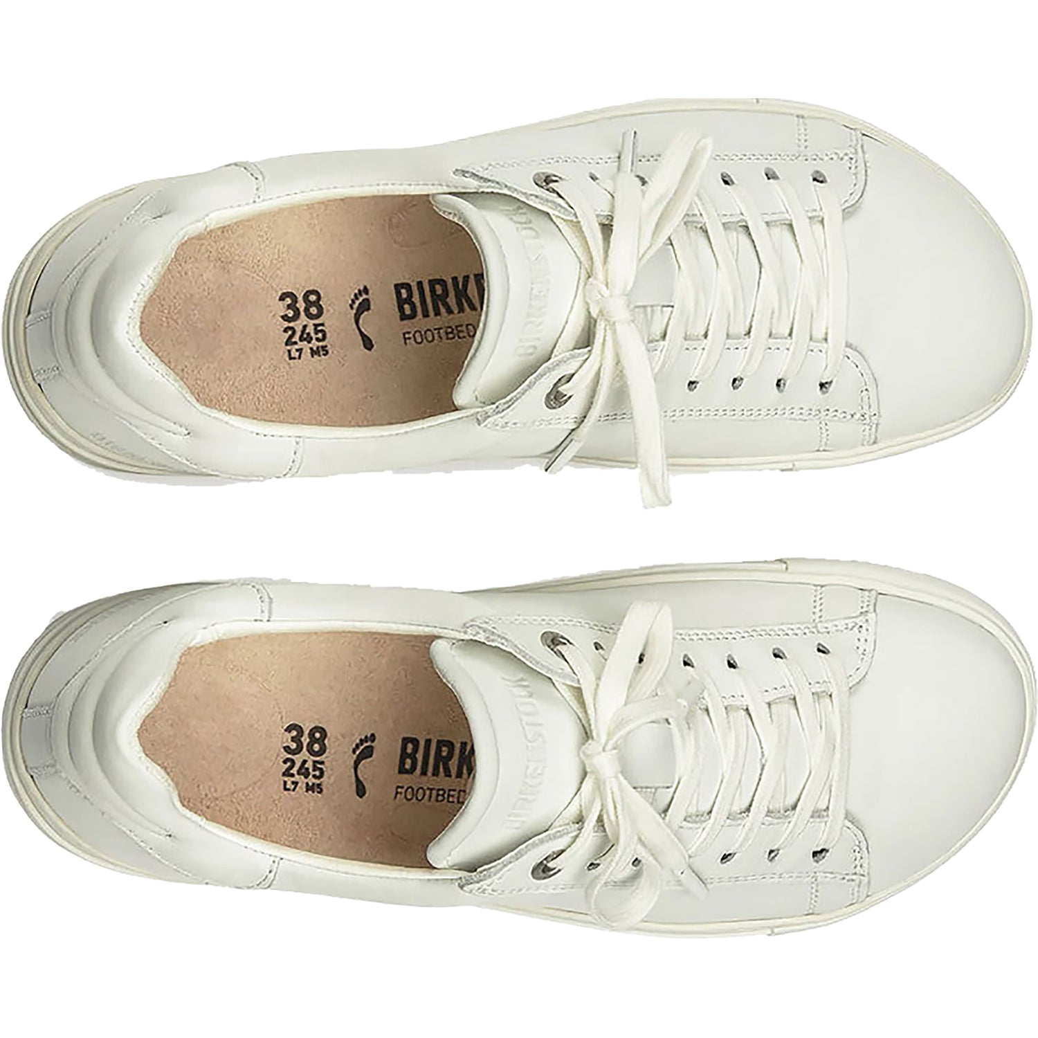 Birkenstock Bend Unisex Sneakers White Leather