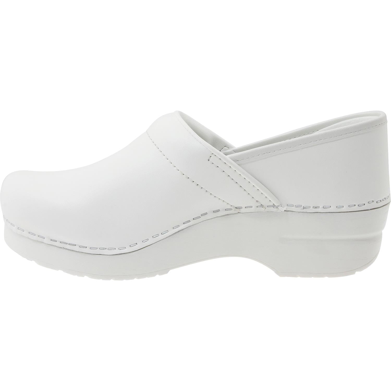 Dansko Professional Clog Women's White Box Leather