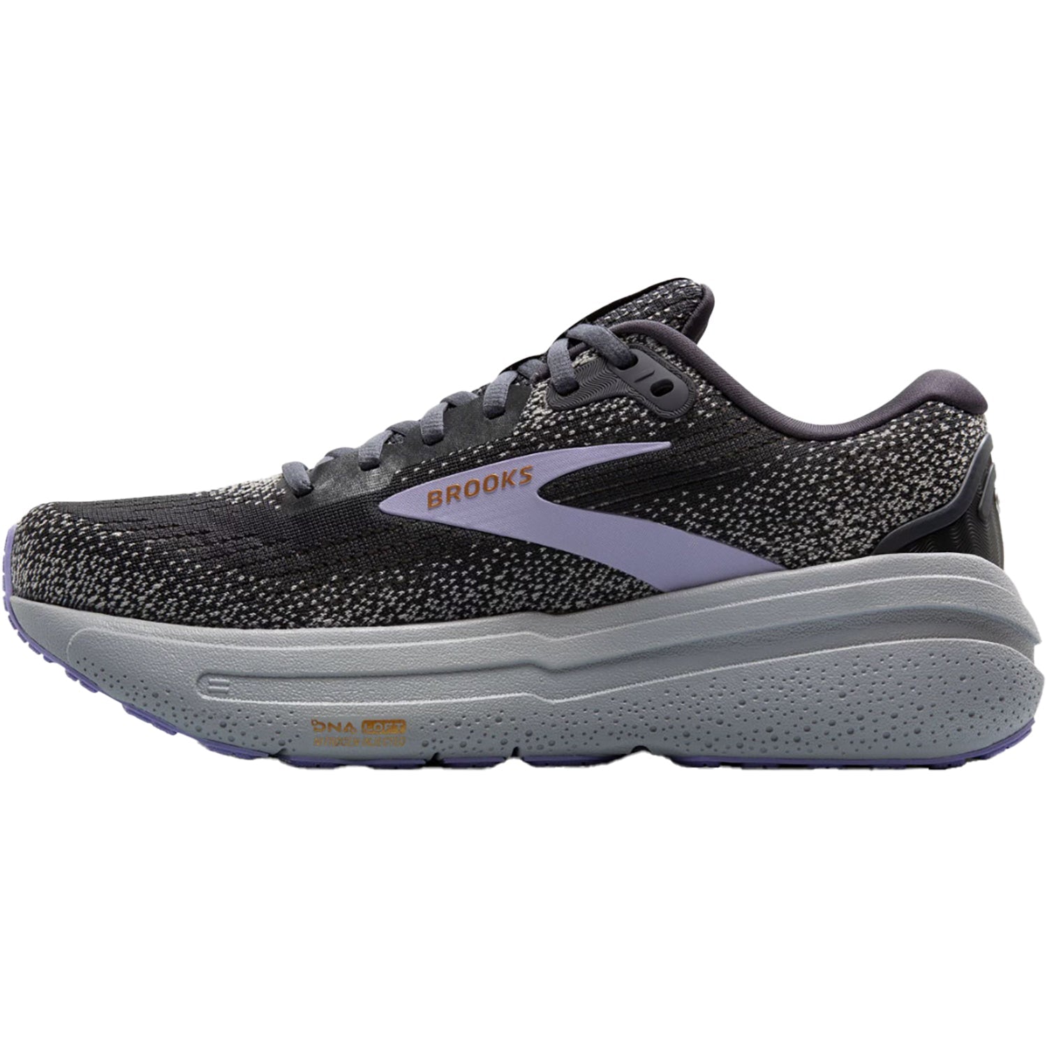 Brooks Ghost Max 2 Mesh (Neutral Support) Women's Running Shoes Ebony/Sweet Lavender/Alloy