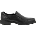 Ecco Helsinki 20 Apron Toe Men's Slip Ons Black Leather