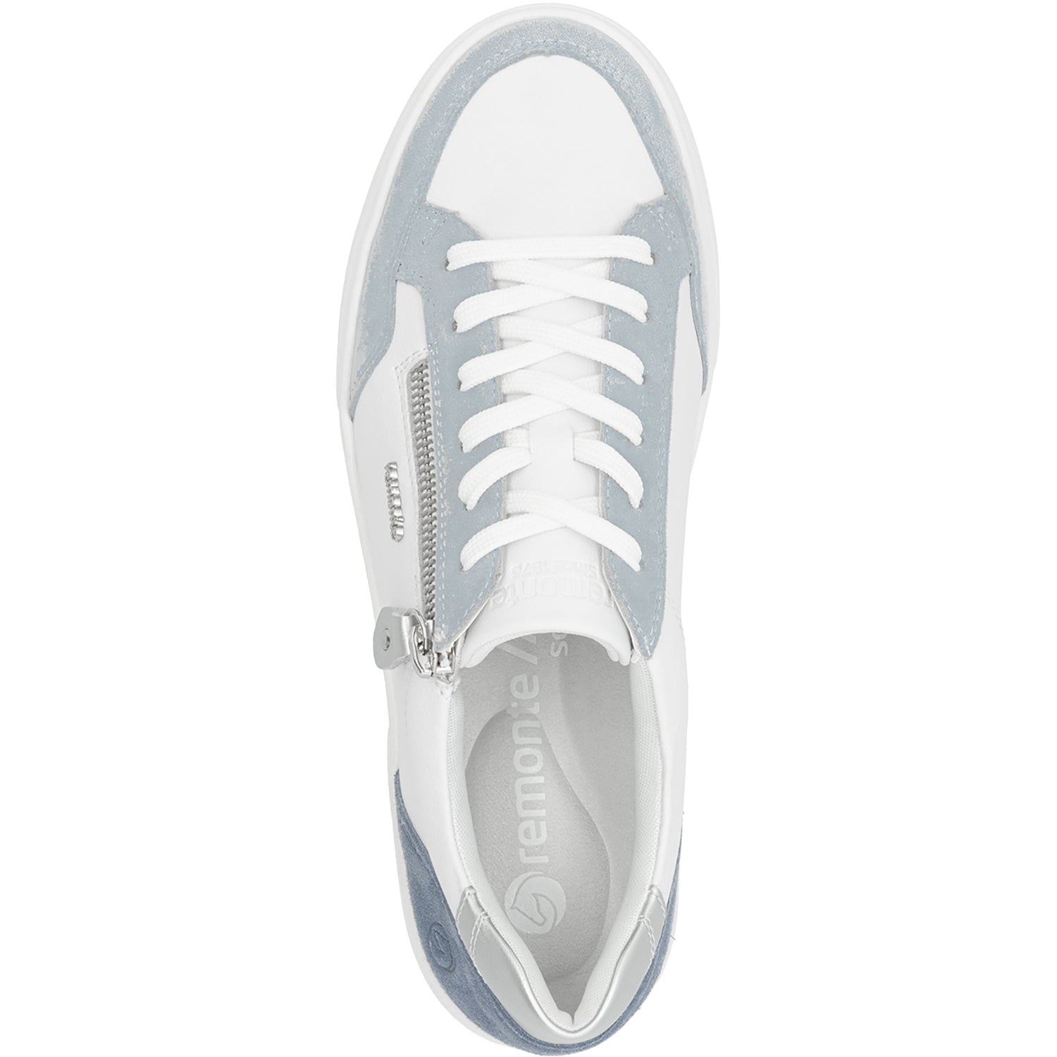Remonte D2J01-80 Women's Sneakers Bleu/Weiss/Jeans/Silver