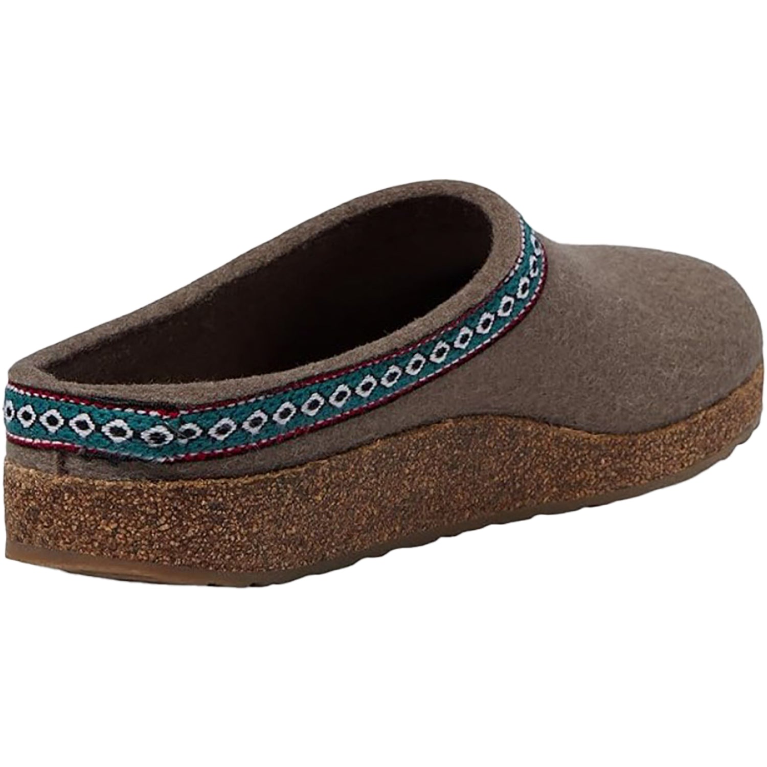 Haflinger GZ Women's Clogs Truffle Wool