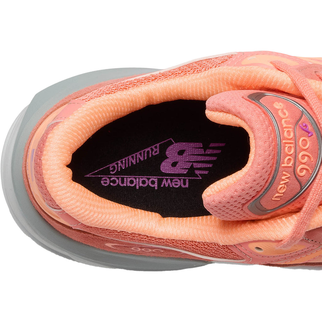 New Balance U990SR6 Unisex Running Shoes Sunrise/Grey
