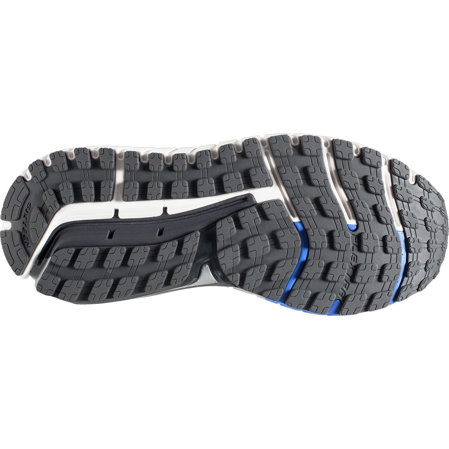 Brooks Beast 16 (Stability Support) Men's Running Shoes Silver/Electric Blue Mesh