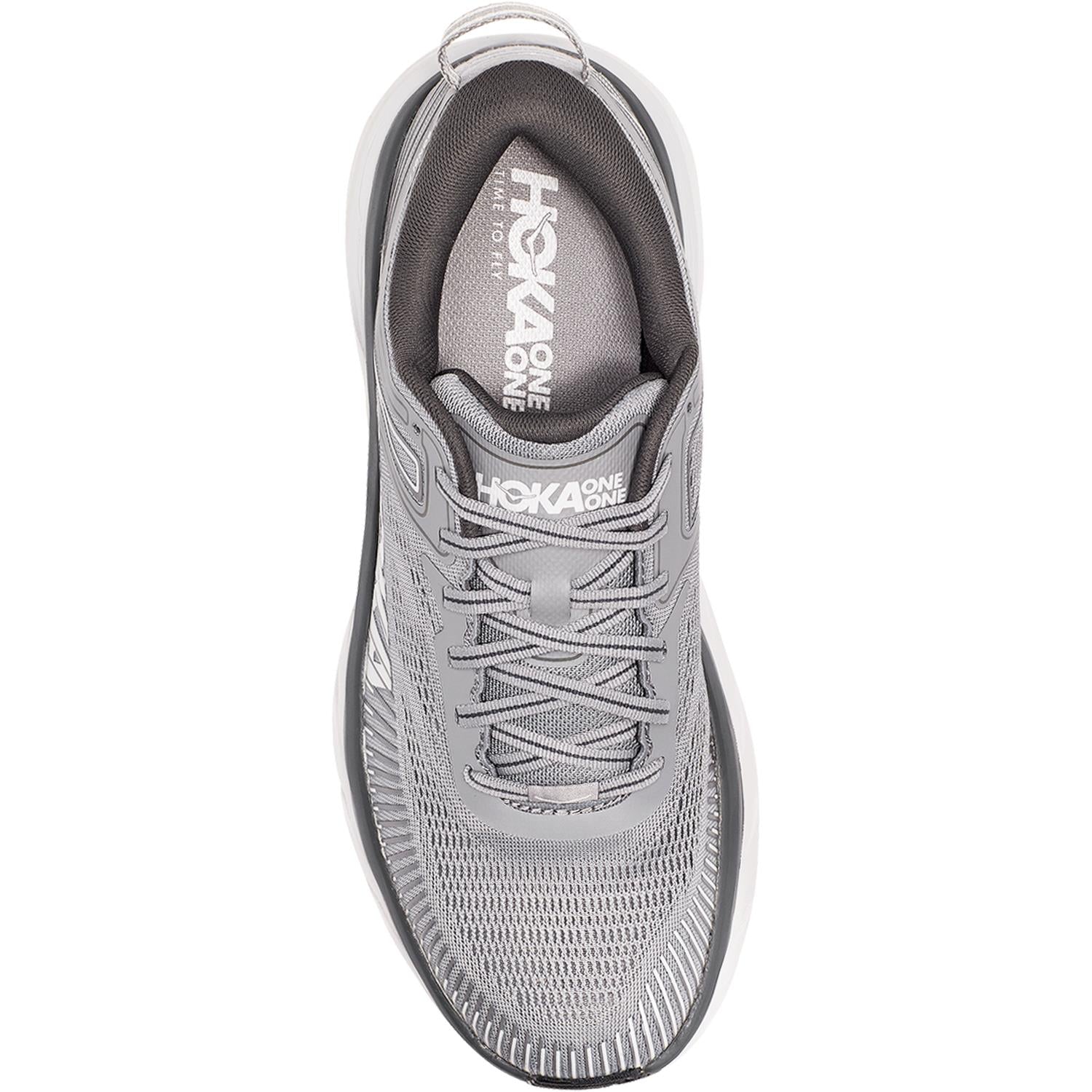 Hoka Bondi 7 Men's Running Shoes Wild Dove/Dark Shadow Mesh