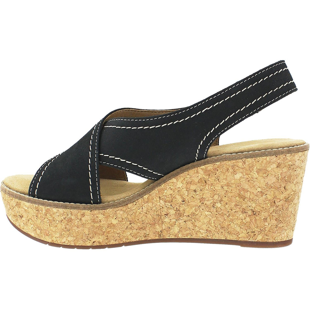 Clarks Aisley Tulip Women's Black Nubuck