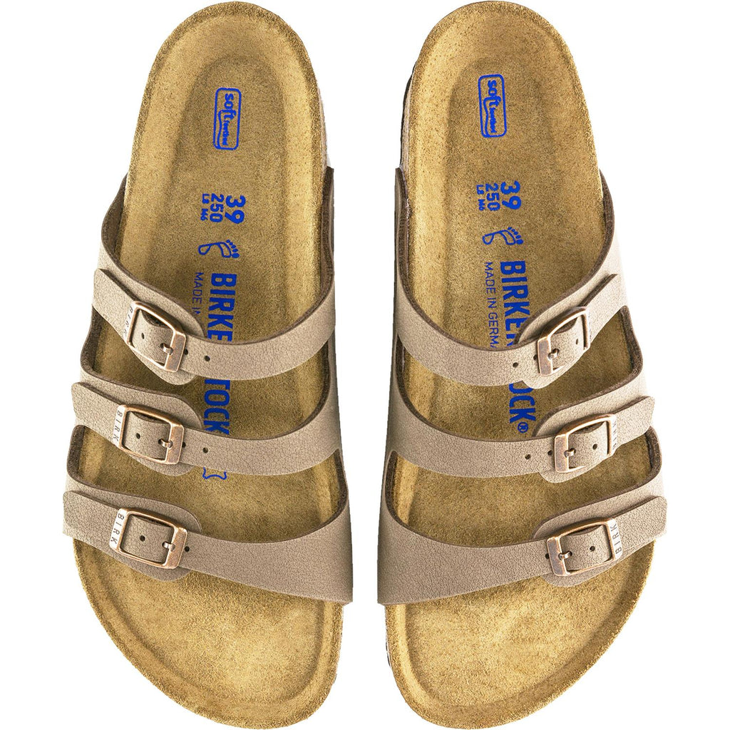 Birkenstock Florida Soft Footbed Women's Slide Sandals Mocha Birkibuc