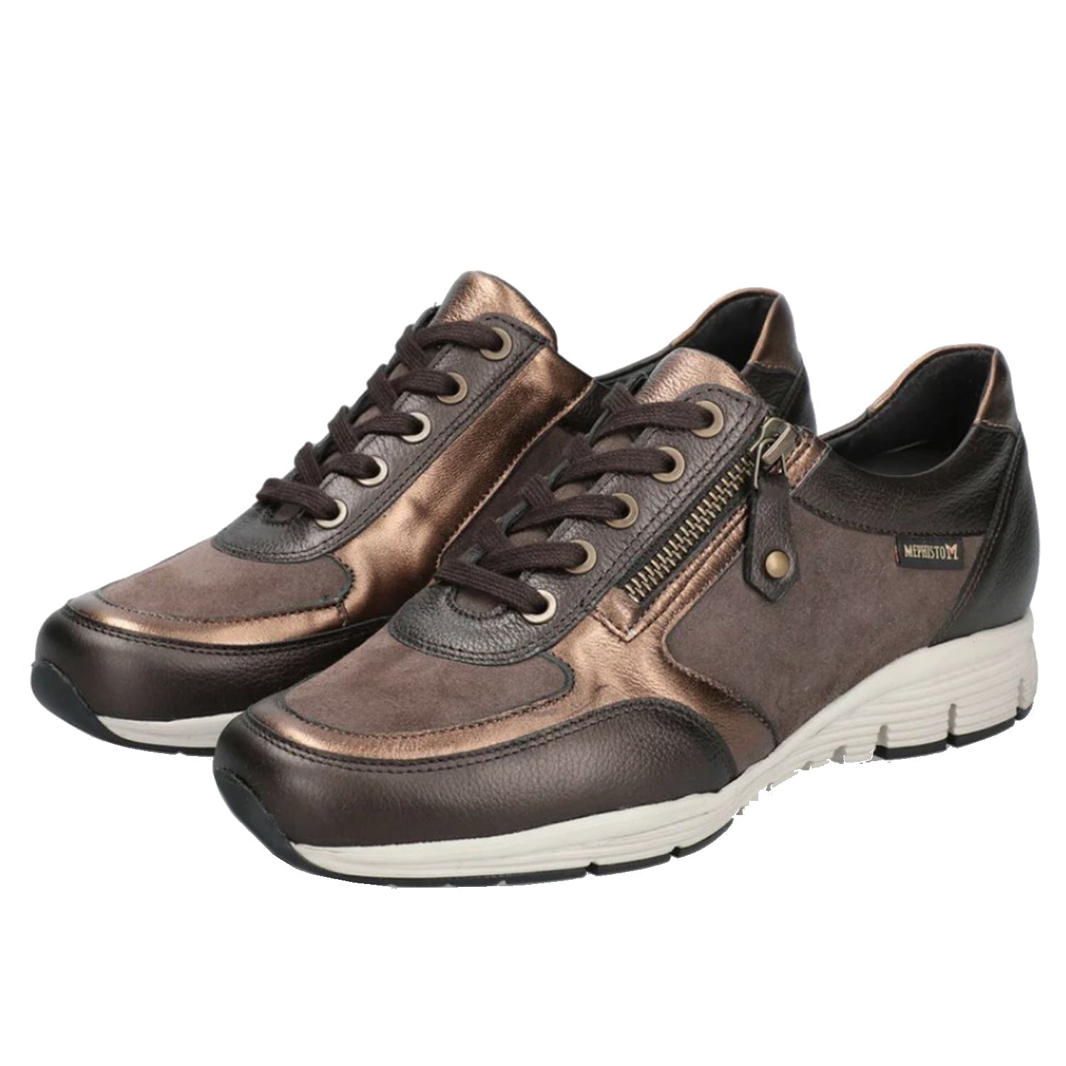 Mephisto Ylona Women's Sneakers Bronze/Ceylan