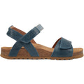 Taos Symbol Women's Sandals Petrol Blue Leather