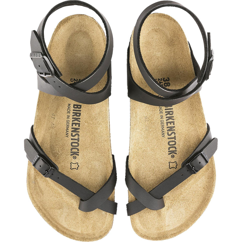 Birkenstock Yara Women's Thong Sandals Black Birko-Flor