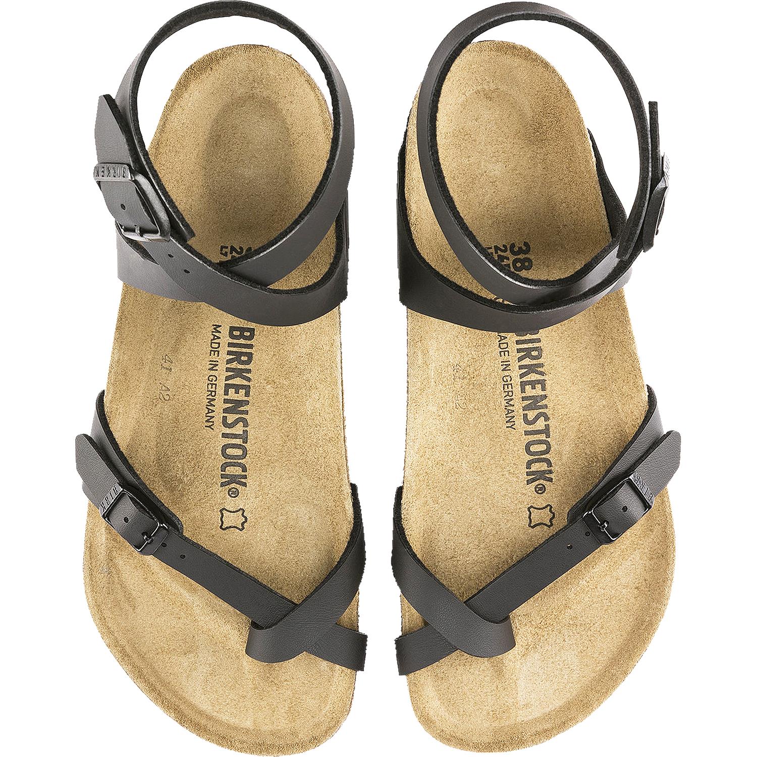 Birkenstock Yara Women's Thong Sandals Black Birko-Flor