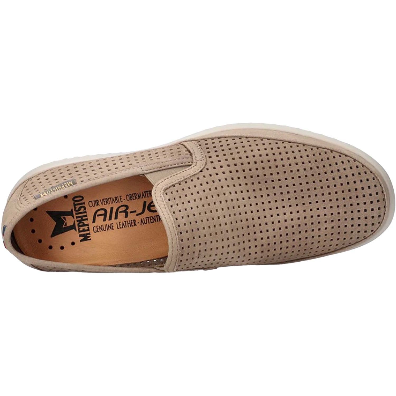 Mephisto Tiago Men's Slip Ons Sand Sport Buck