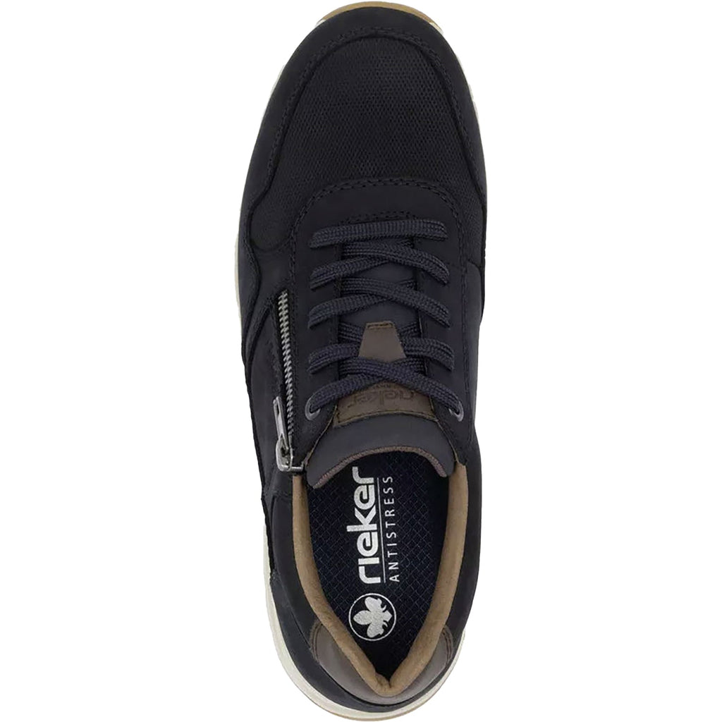 Rieker B0701-15 Men's Sneakers Pazifik/Navy/Lake Leather