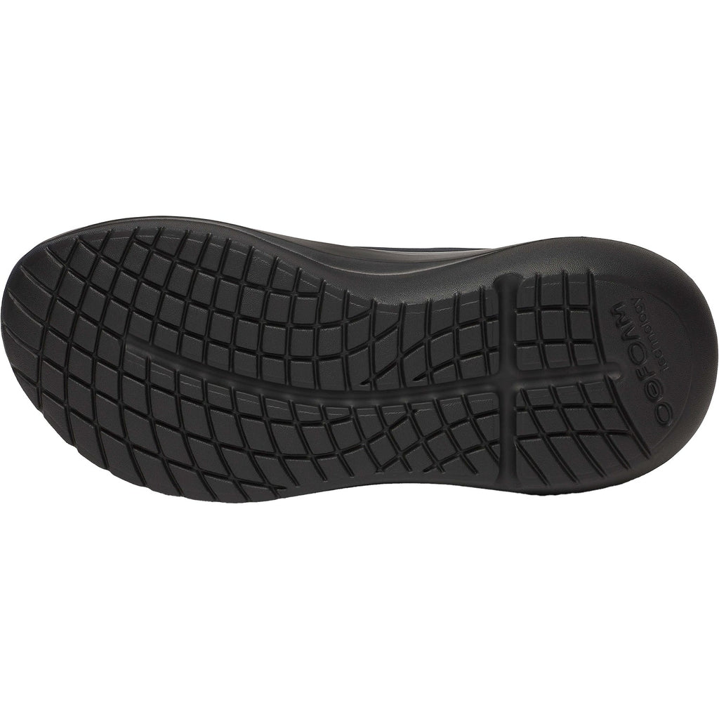 Oofos Oomy Stride Women's Recovery Black/Black Synthetic