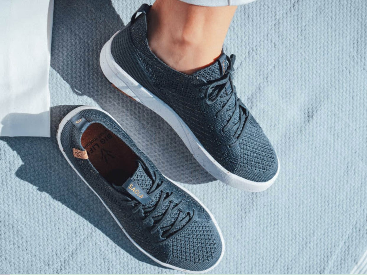 Saola Cannon Knit 3 Women's Athletic Shoes & Athleisure Shoes Navy/Gold