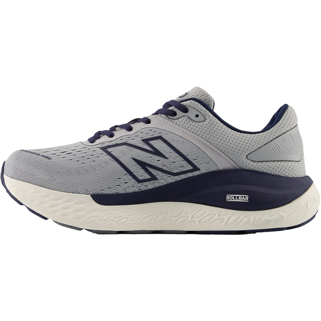 New Balance Fresh Foam X M1540GR4 - Made in USA (Stability Support) Men's Running Shoes Quartz Grey/Navy Mesh