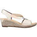 Rieker 624H6-60 Fanni Women's Slingback Sandals Muschel/Cream Synthetic