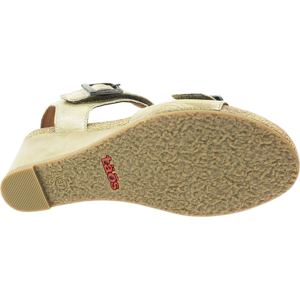 Taos Buckle Up Women's Support Sandals Stone Leather