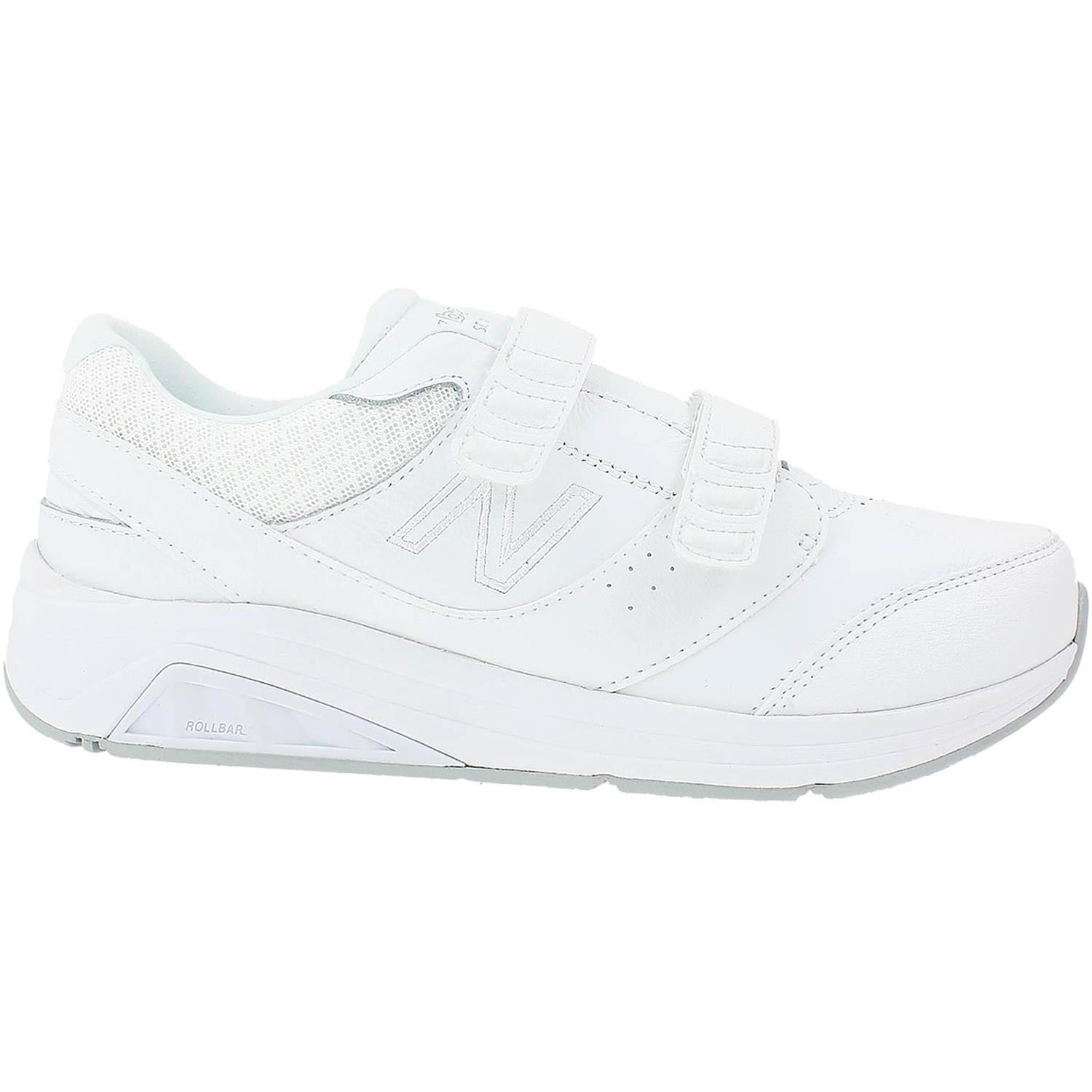 New Balance WW928HW3 Hook And Loop Walking Women's Walking Shoes White Leather/Mesh