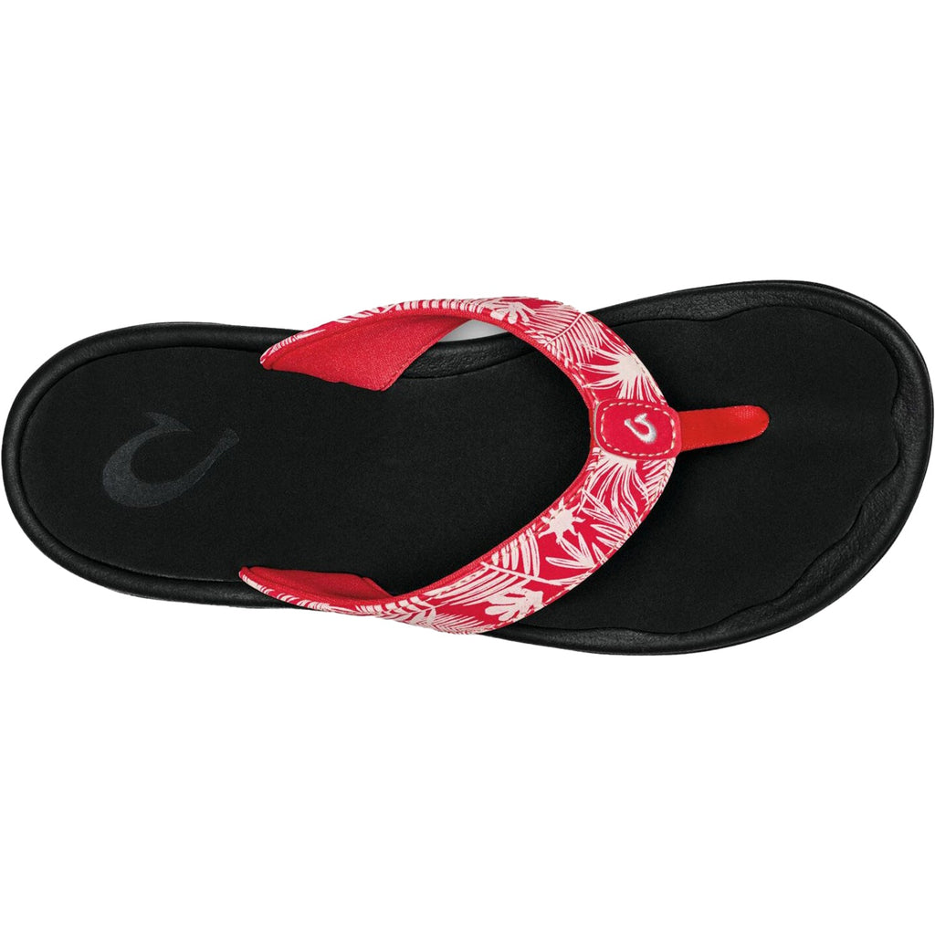 OluKai Ohana Lehua Women's Sandals Flower/Onyx
