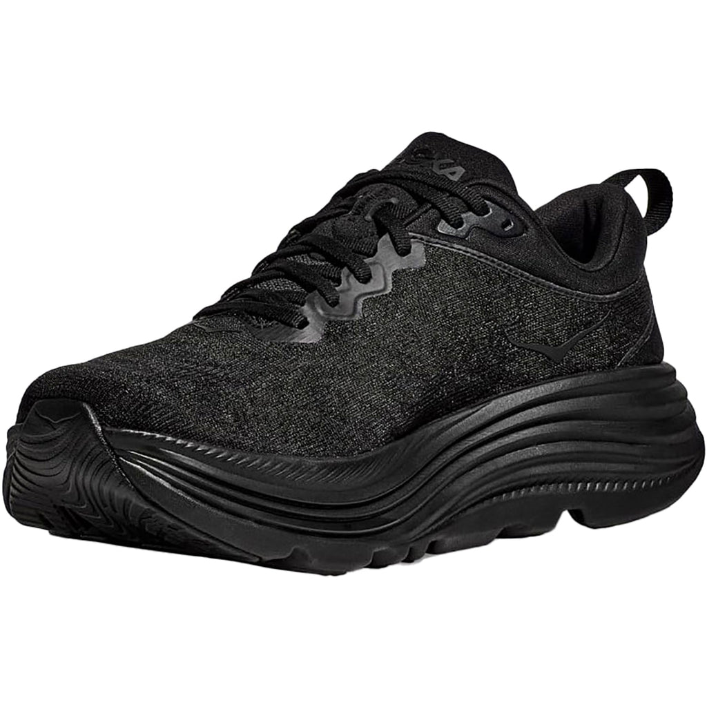 Hoka Gaviota 5 (Stability Support) Women's Running Shoes Black/Black Mesh