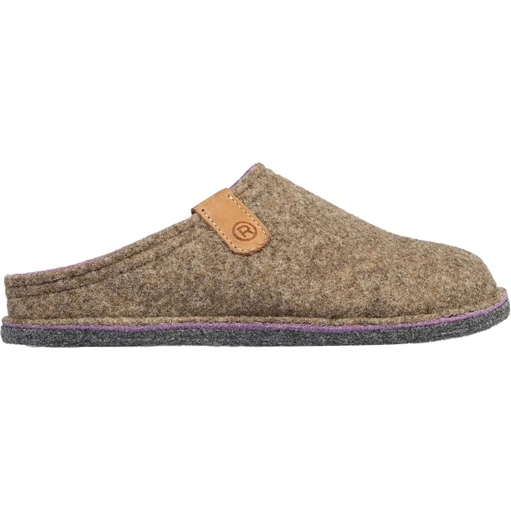 ROHDE Lucca-D Women's Open Back Slippers Leinen Synthetic