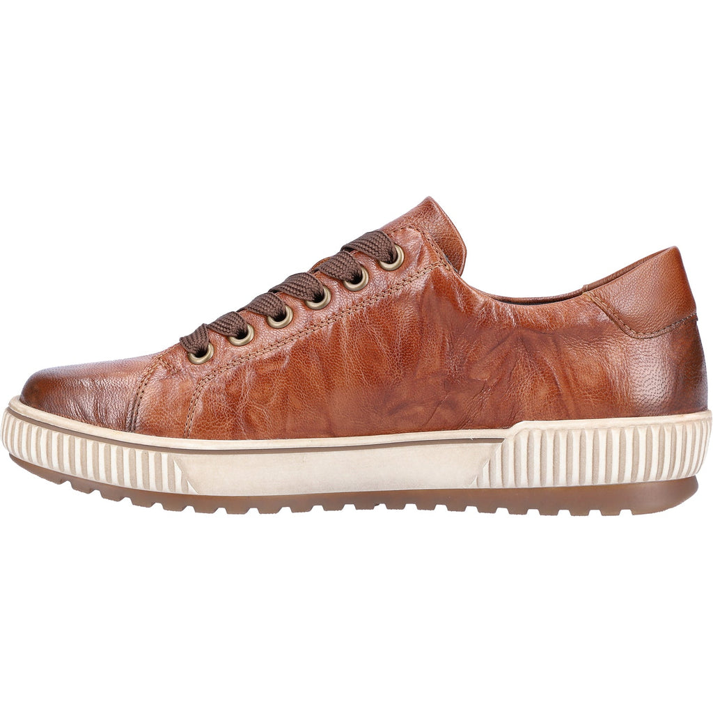 Remonte D0700-22 Maditta 00 Women's Waterproof Sneakers Cuoio Leather