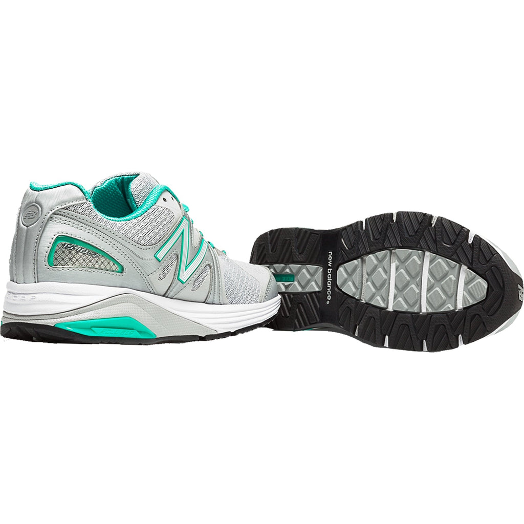 New Balance W1540SG2 Running (Stability Support) Women's Stability Support Shoes Silver/Green Synthetic/Mesh
