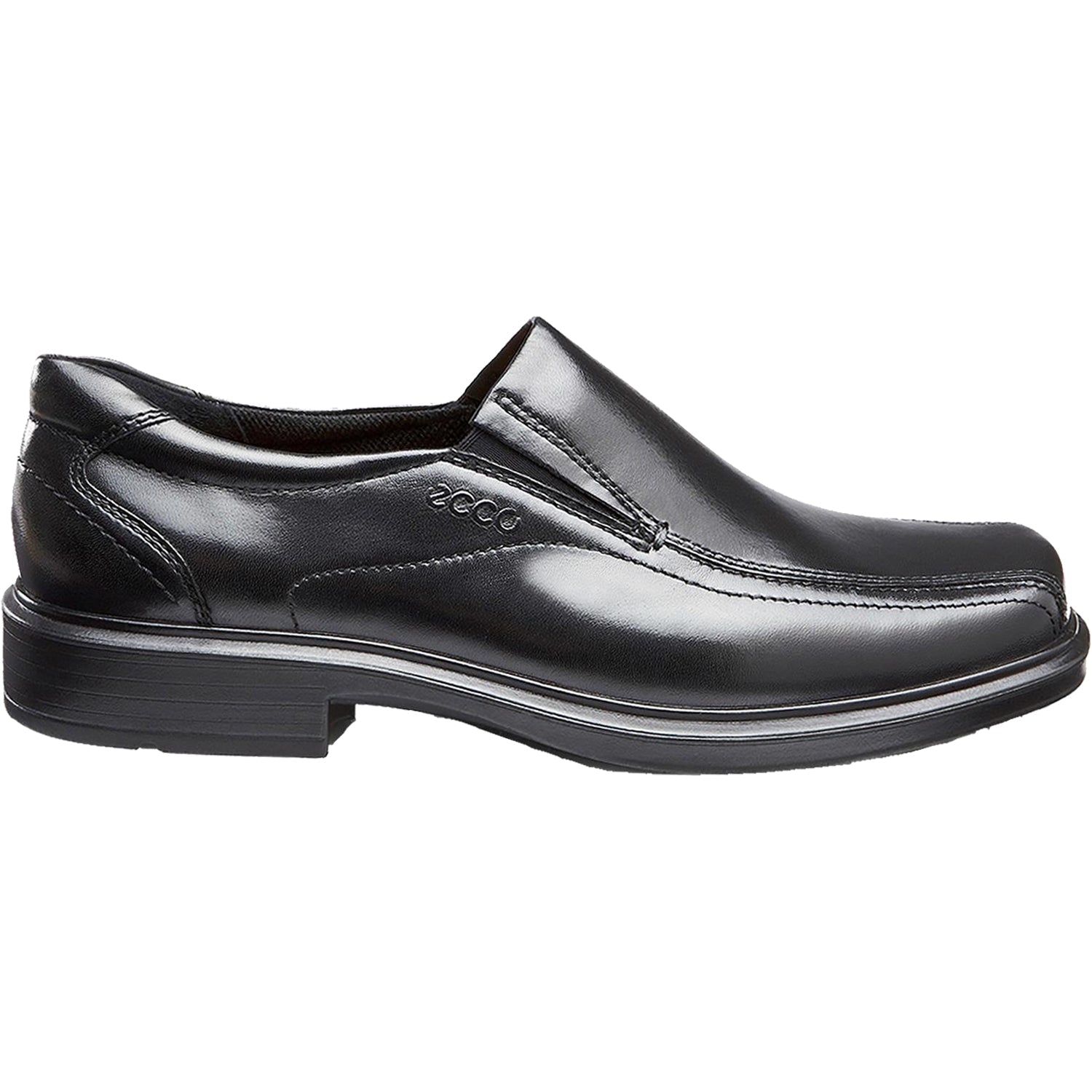 Ecco Helsinki Bicycle Toe Men's Loafers Black Leather