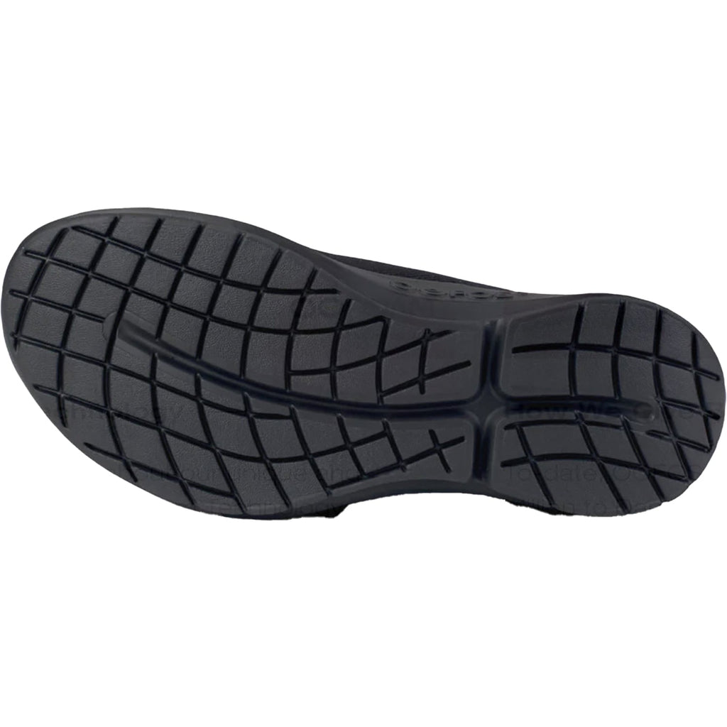 OOFOS OOMG Sport LS Women's Recovery Sneakers Black/Black Mesh