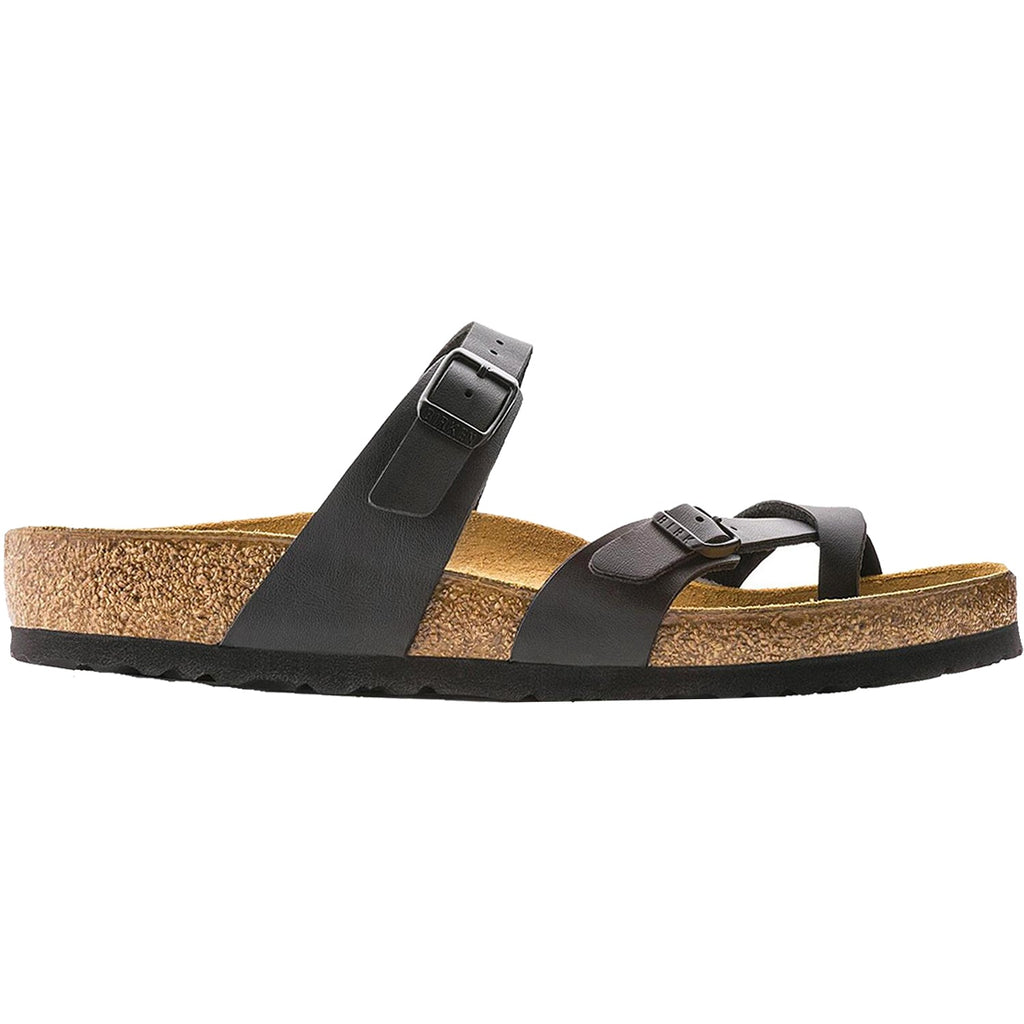Birkenstock Mayari Women's Thong Sandals Black Birko-Flor