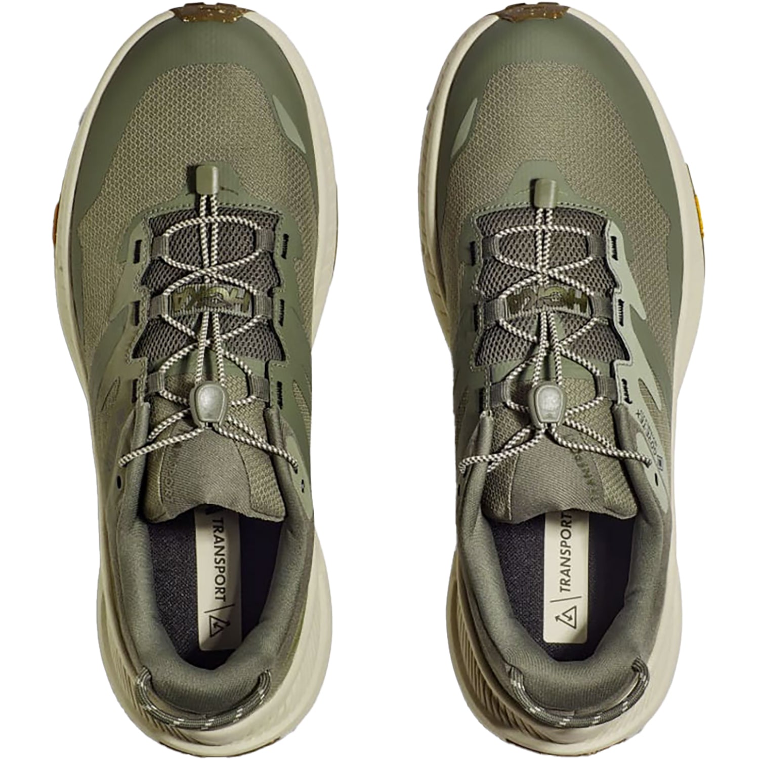 Hoka Transport GTX Men's Everyday Shoes Slate/Oat Milk Mesh