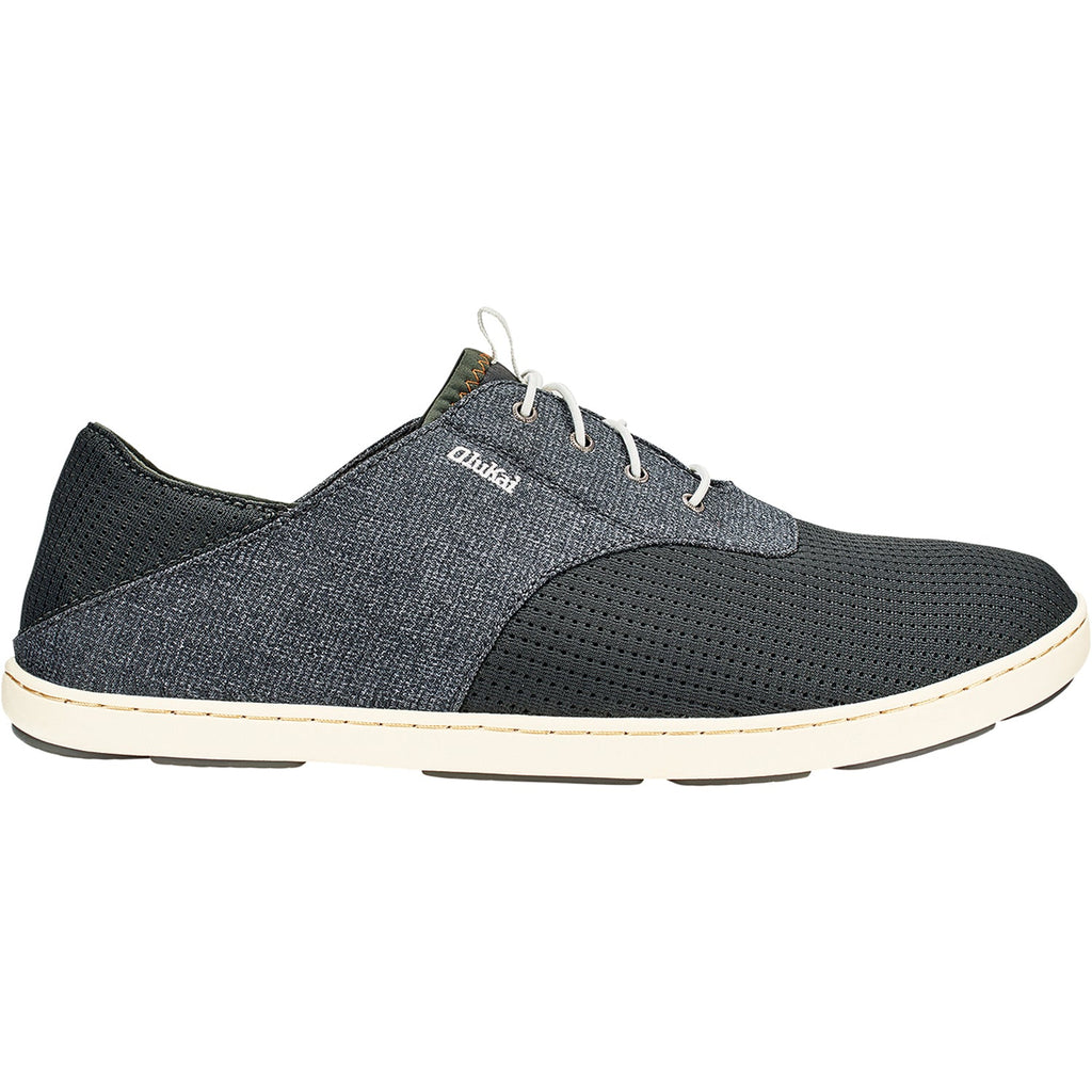 OluKai Nohea Moku Men's Walking Shoes Dark Shadow/Dark Shadow Canvas/Mesh