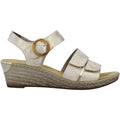 Rieker 62487-60 Fanni 87 Women's Wedge Sandals Muschel Synthetic