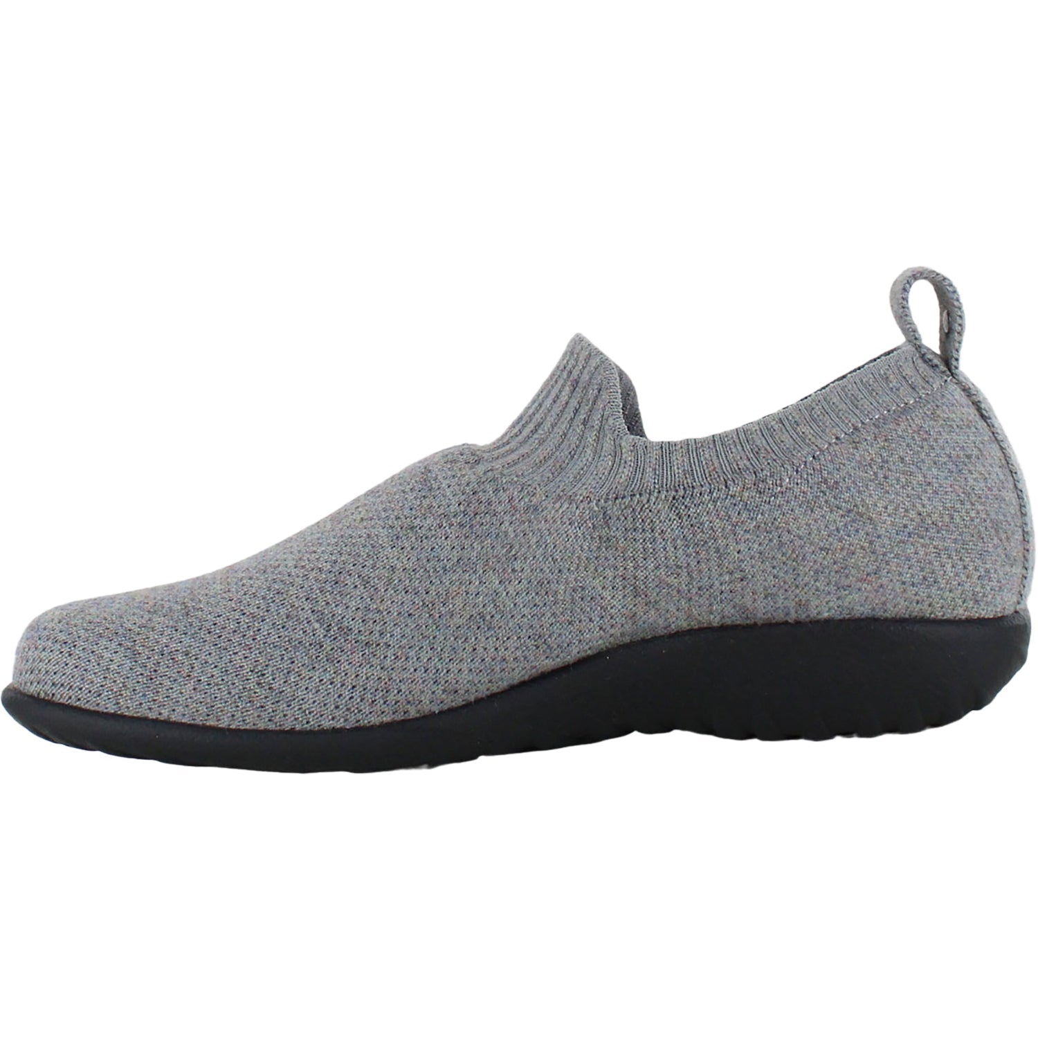 Naot Nuku Grey/ Knit Women's Knit Shoes Black/Grey