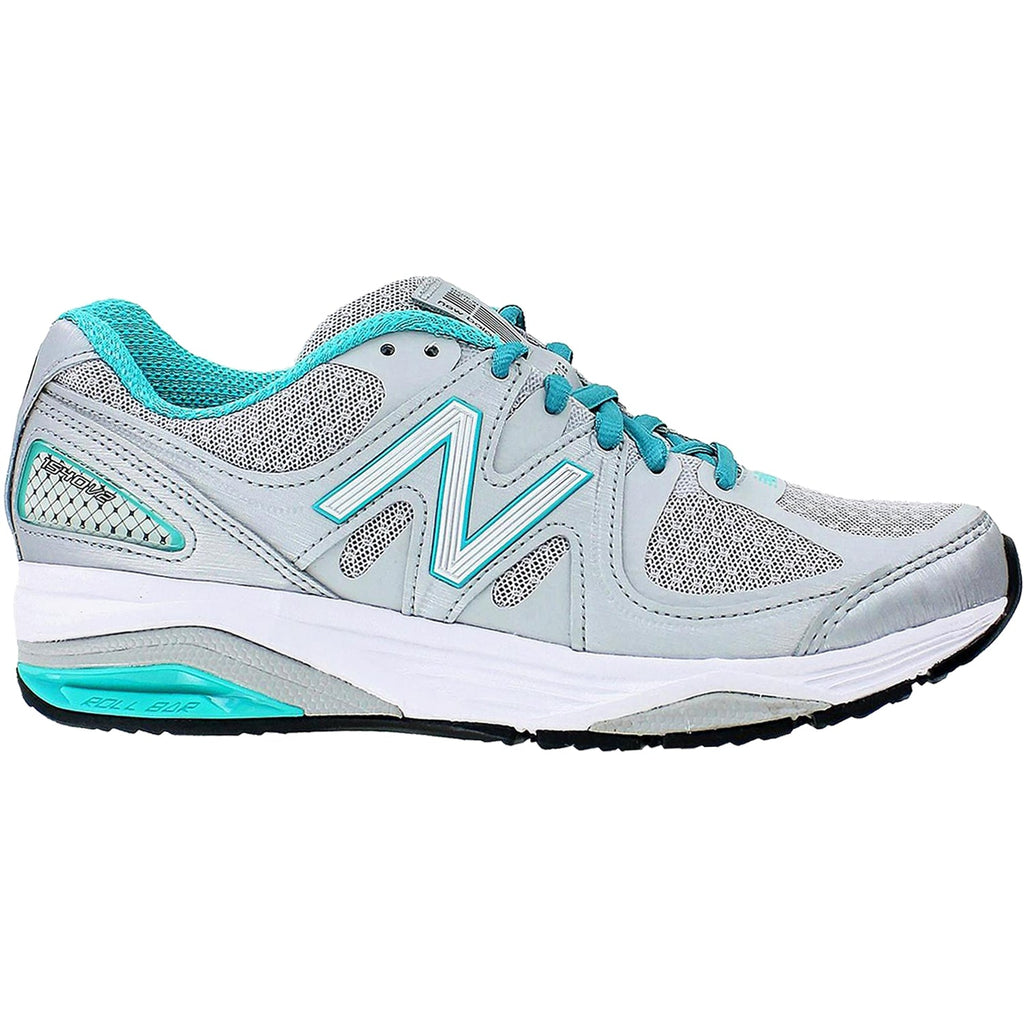 New Balance W1540SG2 Running (Stability Support) Women's Stability Support Shoes Silver/Green Synthetic/Mesh