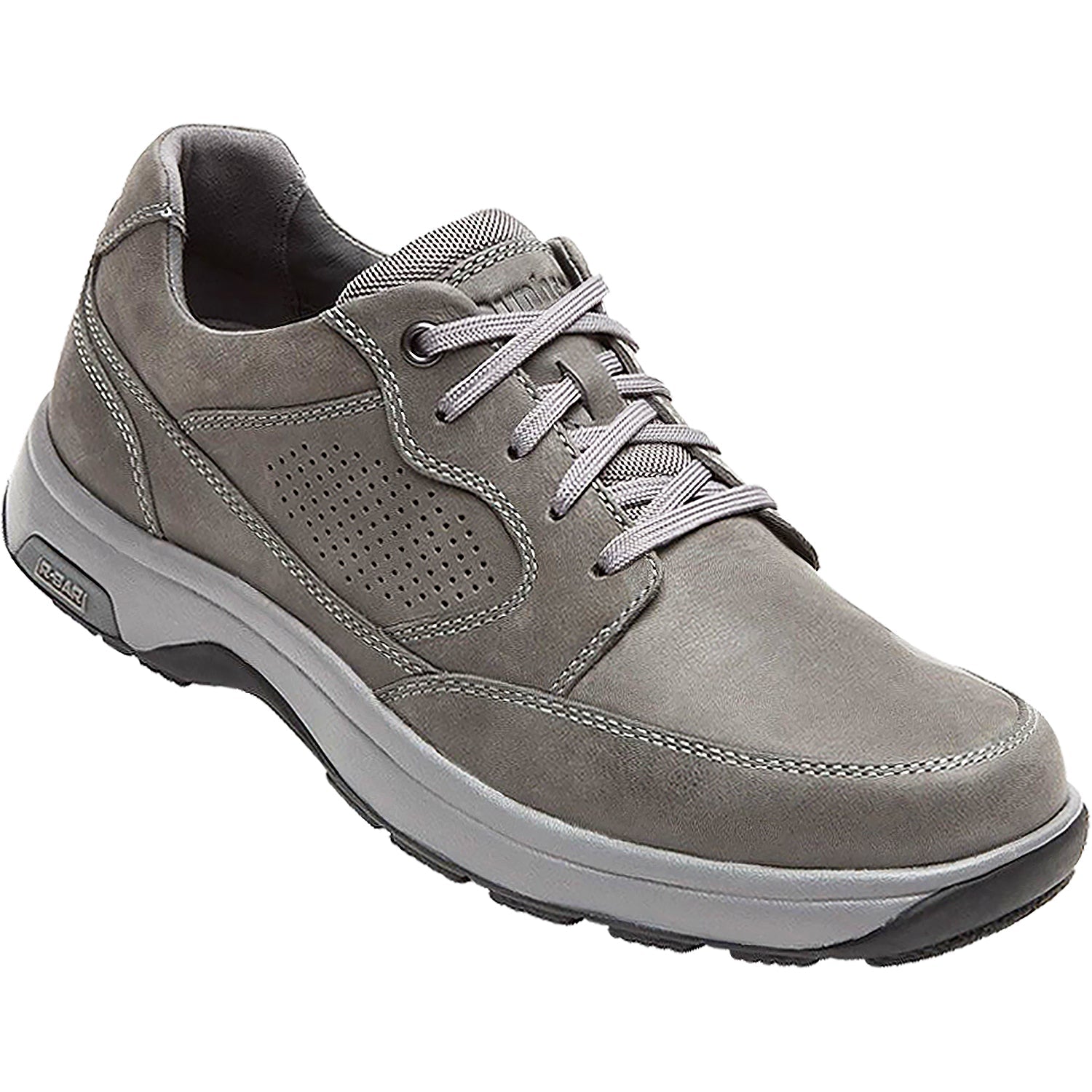 Dunham 8000 Blucher Men's Lace up Shoes Steel Grey Nubuck