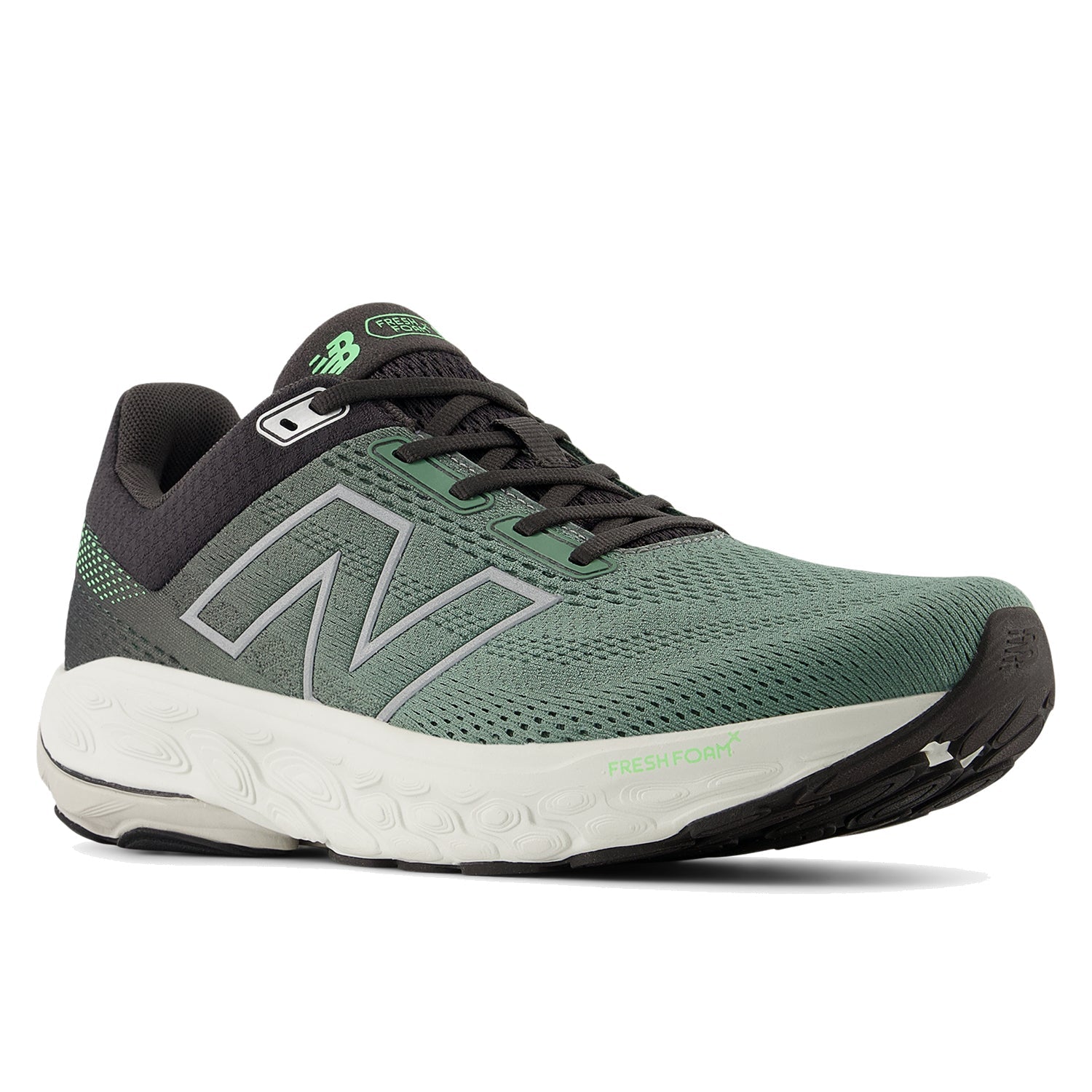 New Balance M860U14 (Stability Support) Men's Athletic Shoes Sneakers Dark Juniper/Black Cement/Grey Matter