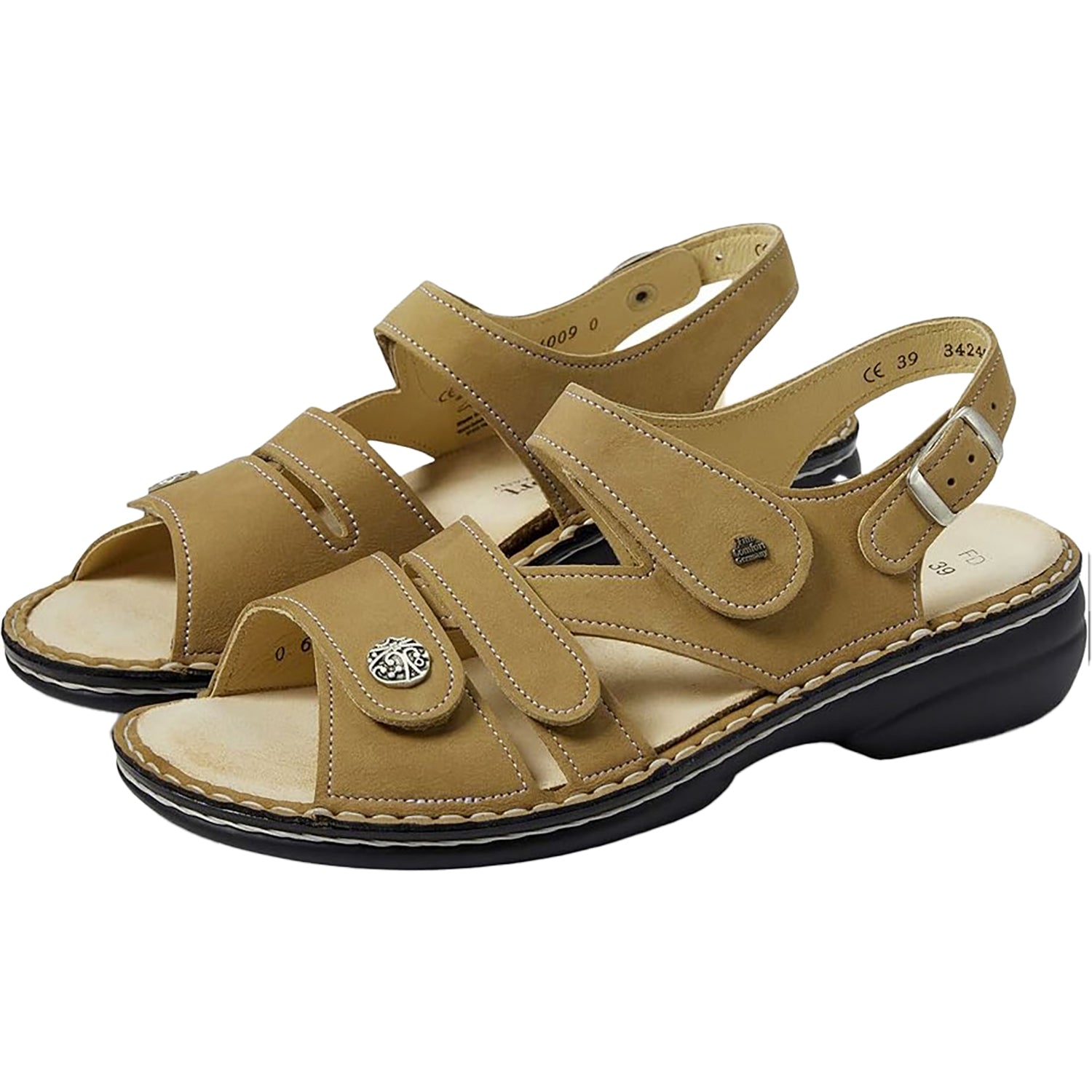 Finn Comfort Gomera Soft Women's Support Sandals Tan Nubuck