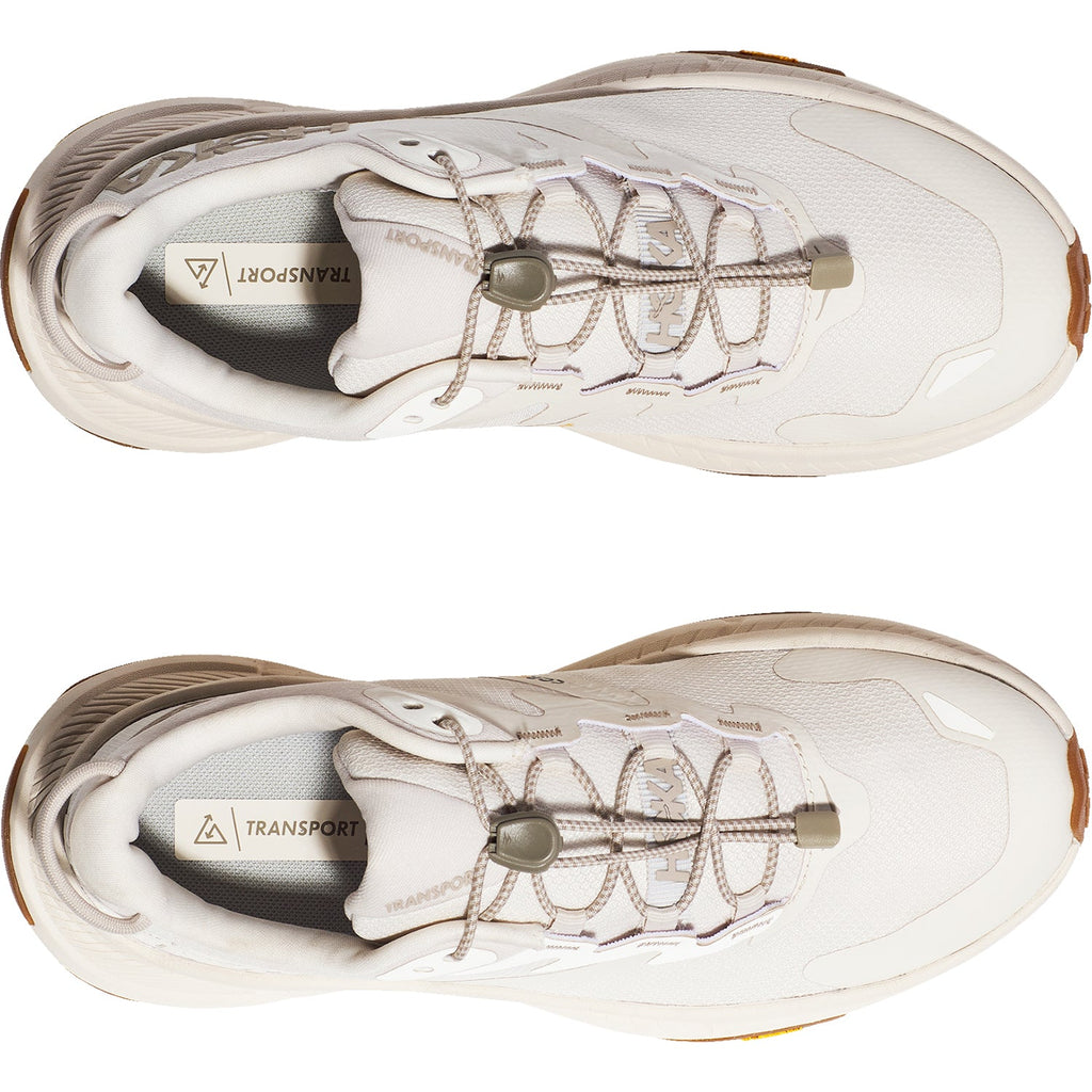 Hoka Transport Women's Shoes Eggnog/Eggnog Mesh
