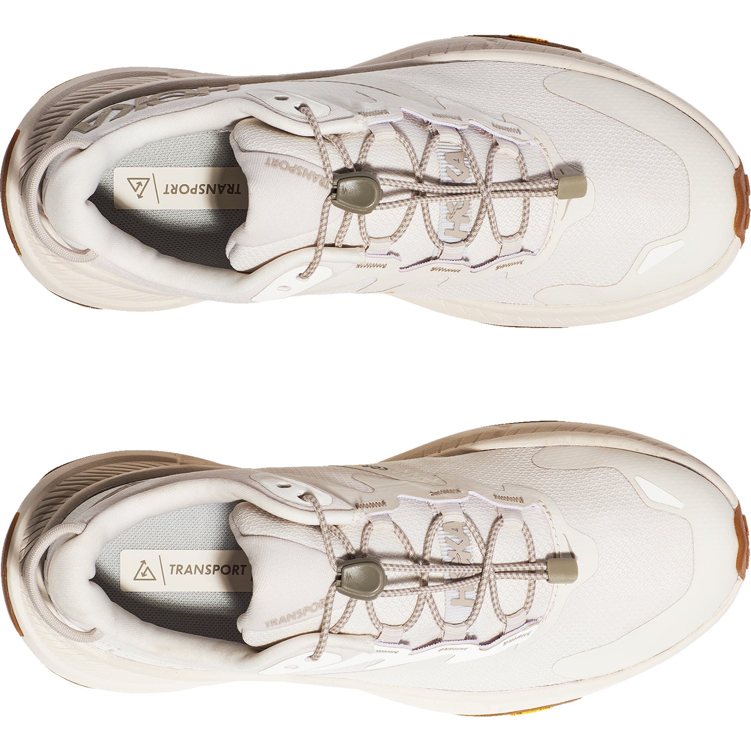 Hoka Transport Women's Shoes Eggnog/Eggnog Mesh