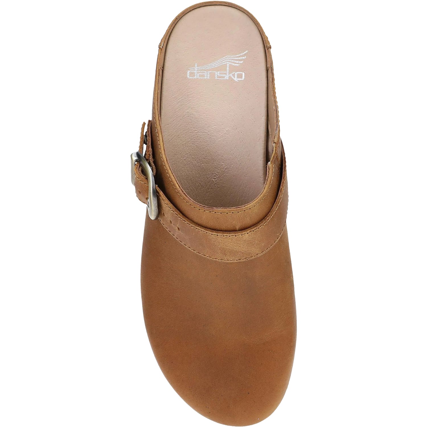 Dansko Baylor Women's Clogs Tan Oiled Pull Up Leather