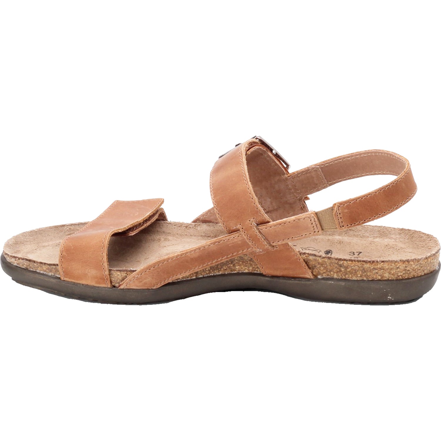 Naot Norah Women's Ankle Strap Sandals Latte Brown Leather