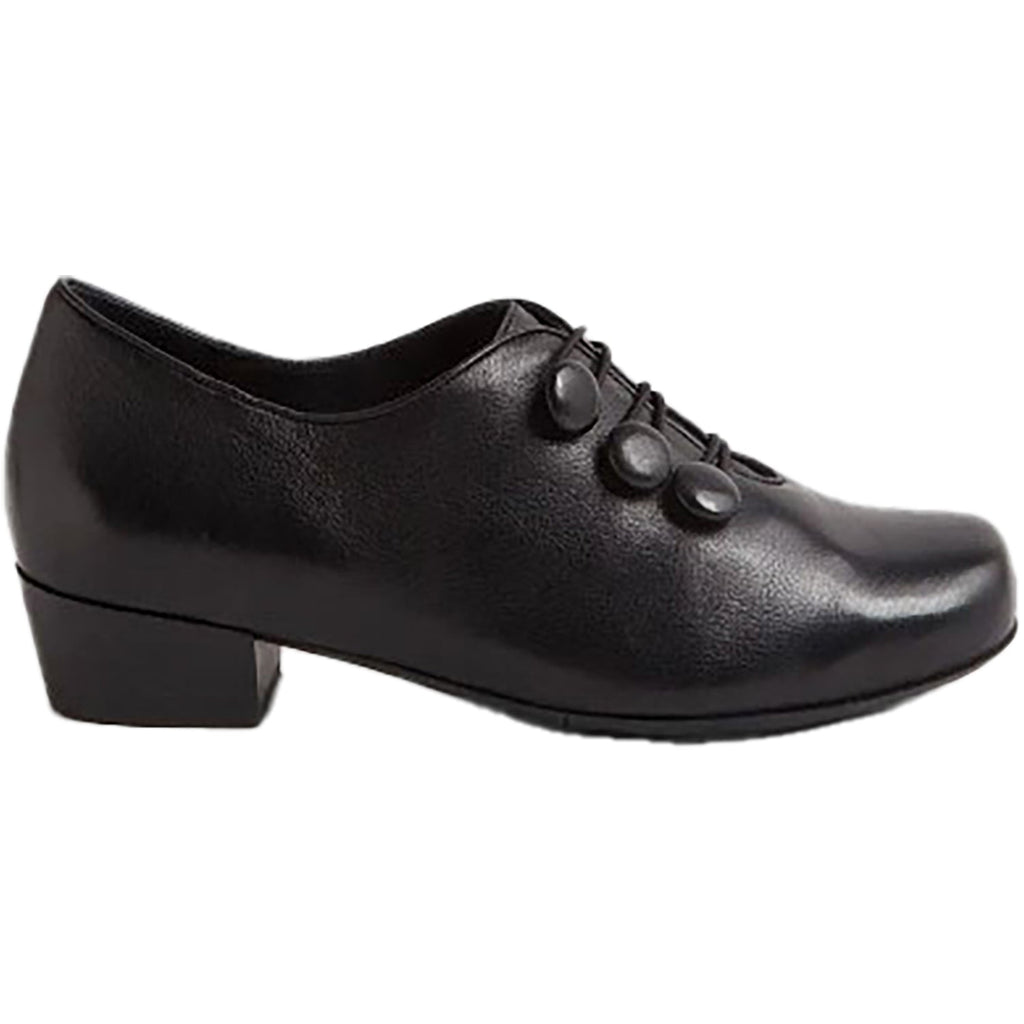 Ziera Qulino Women's Dress Heels Black Leather