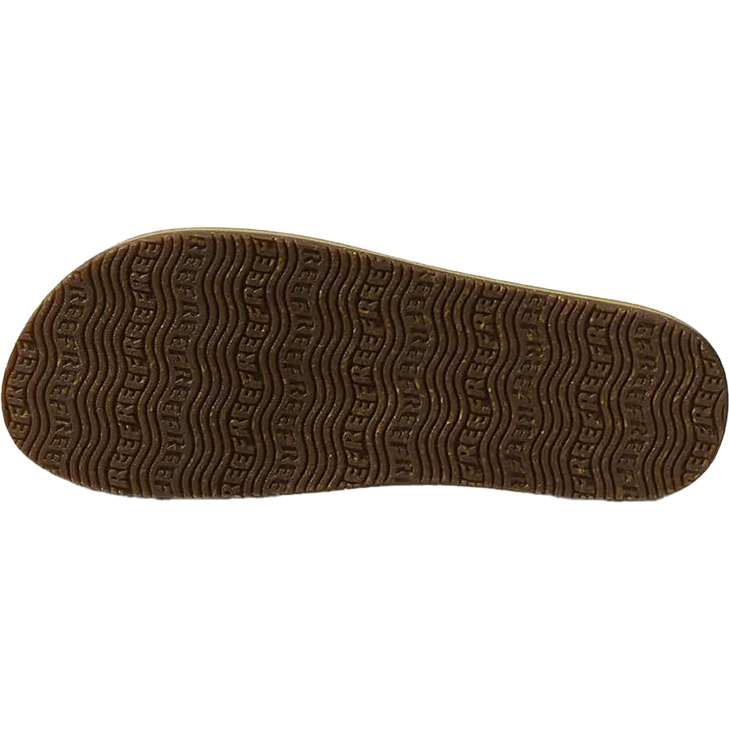 Reef Solana Women's Thong Sandals Tan Leather