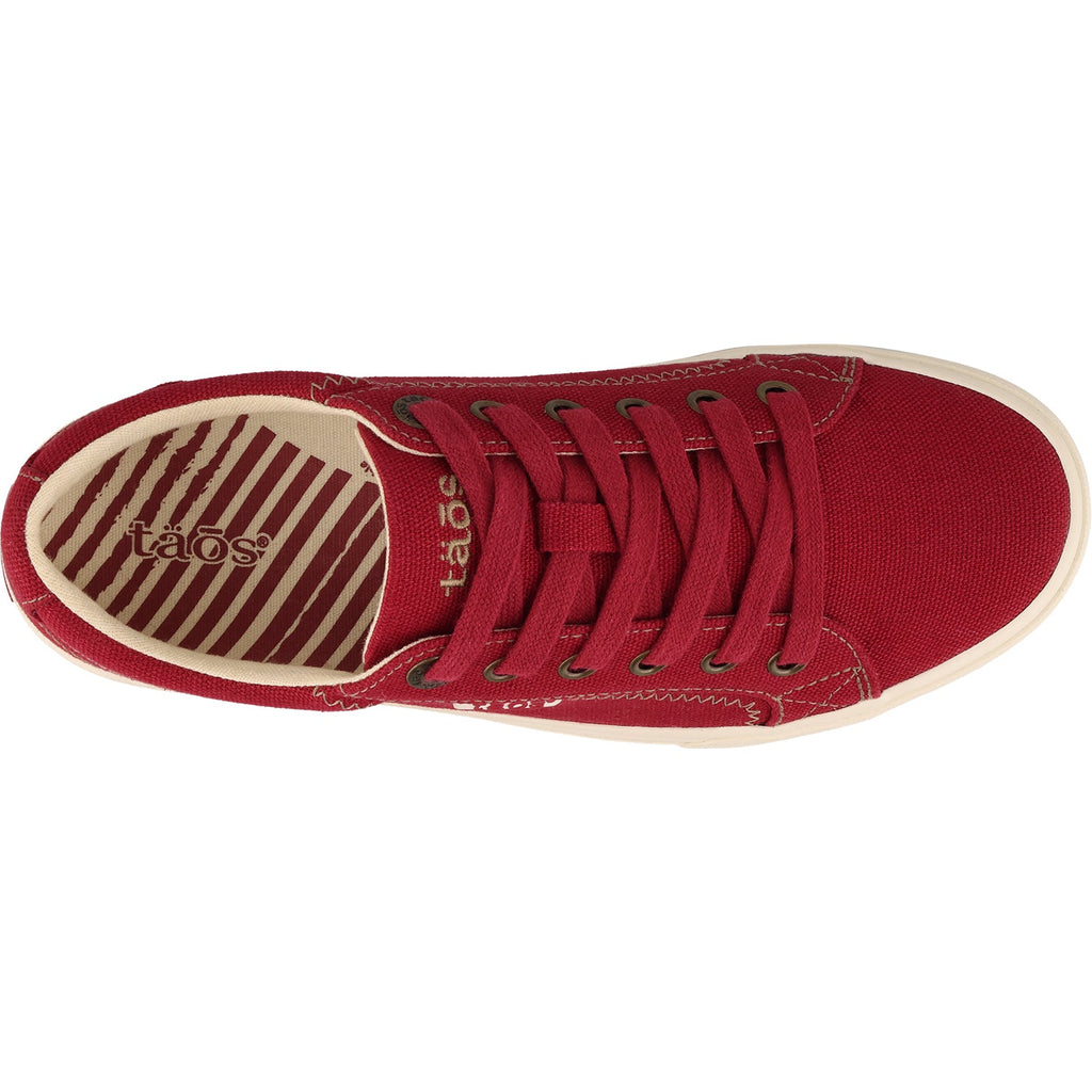 Taos Plim Soul Women's Sneakers Red Canvas