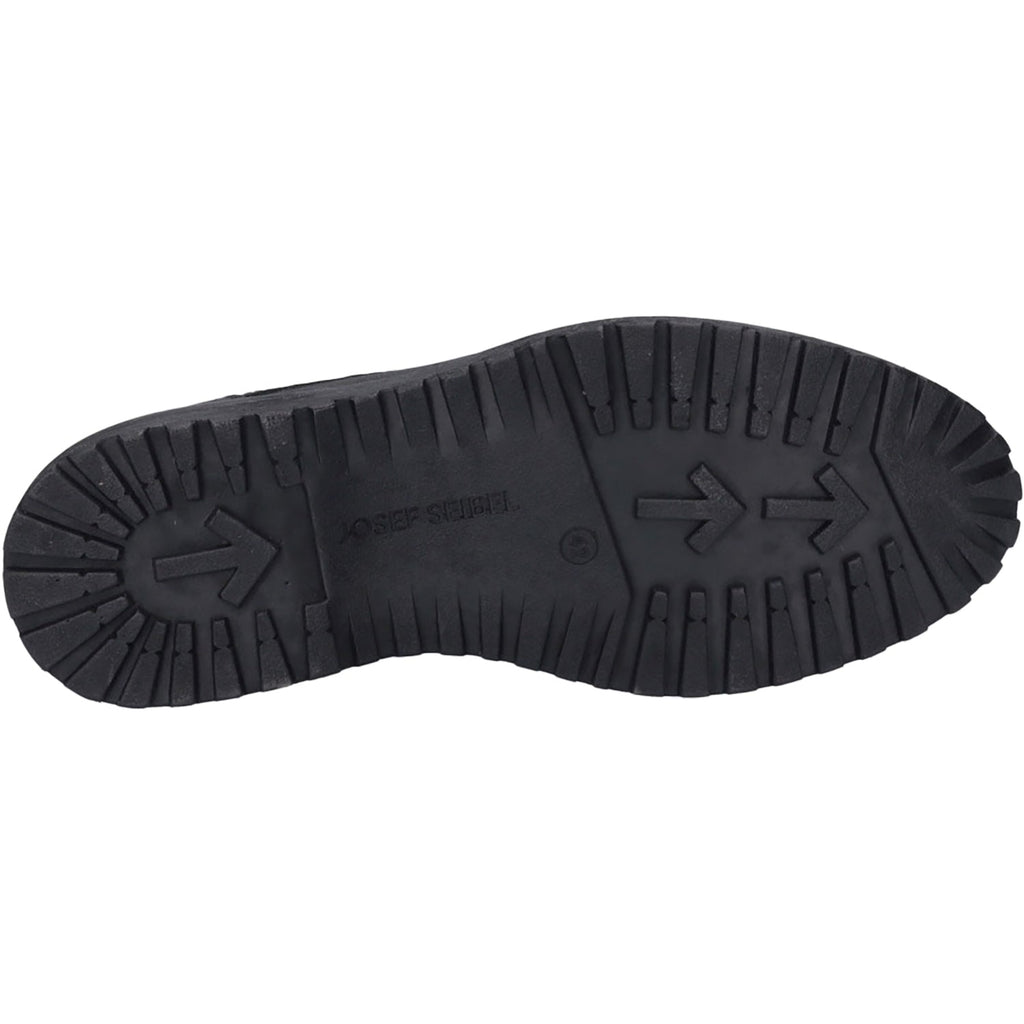 Josef Seibel Errol 50 Waterproof Men's Waterproof Shoes Black Oiled Leather