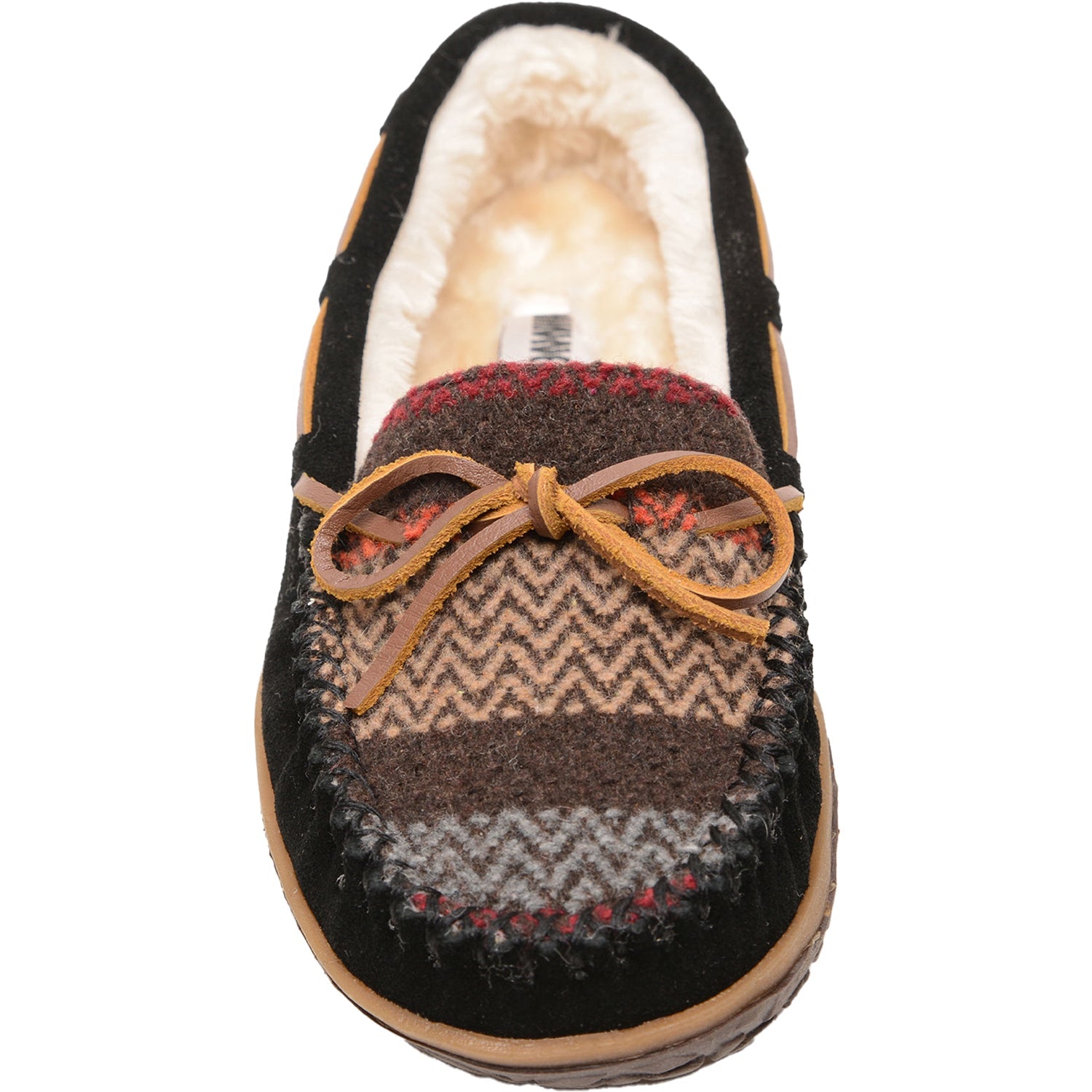Minnetonka Tilia Women's Slippers Black Multi Suede