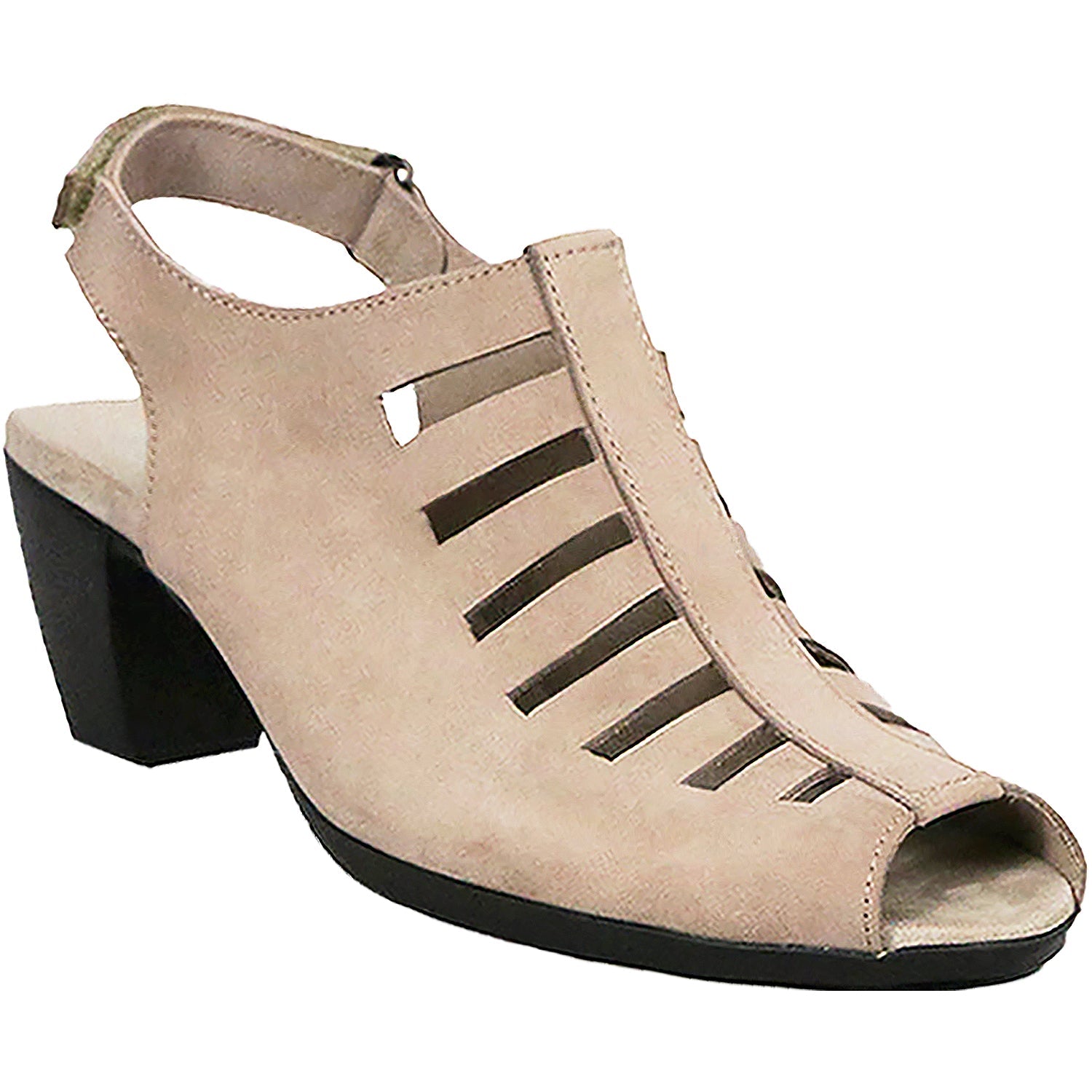 Munro Abby Women's Ankle Strap Sandals Taupe Nubuck