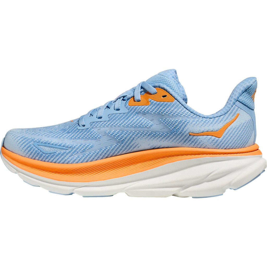 Hoka Clifton 9 (Neutral Support) Women's Road Running Shoes Airy Blue/Ice Water Mesh